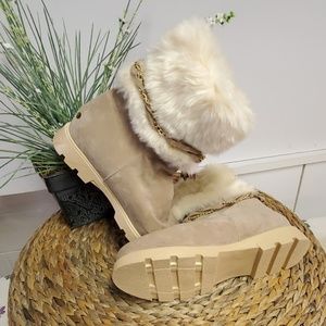 Susanny Women's Winter Fashion Short Booties